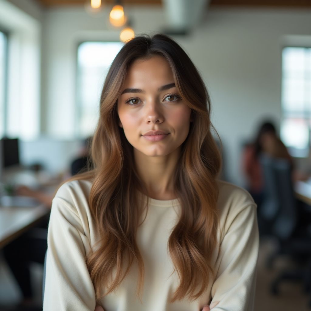 Retrato de otra emprendedora